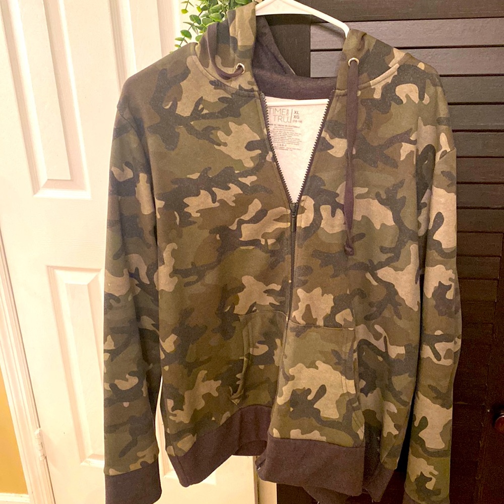 Camo Zip-Up